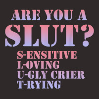 Are You A Sensitive Loving Ugly Crier Trying T Shirt Racerback Tank | Artistshot