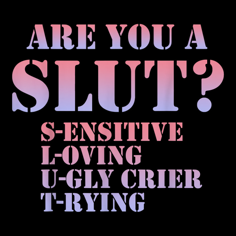 Are You A Sensitive Loving Ugly Crier Trying T Shirt Women's V-Neck T-Shirt by klaasmis | Artistshot