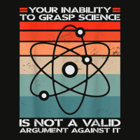 Funny Science Retro Atom Opinions Argument Against Facts T Shirt Scorecard Crop Tee | Artistshot