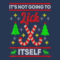 It's Not Going To Lick Itself Funny Candy Stick Christmas T Shirt Men Denim Jacket | Artistshot