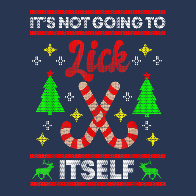 It's Not Going To Lick Itself Funny Candy Stick Christmas T Shirt Men Denim Jacket by tzecluco | Artistshot