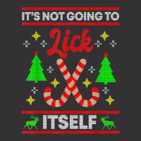 It's Not Going To Lick Itself Funny Candy Stick Christmas T Shirt Vintage Short | Artistshot