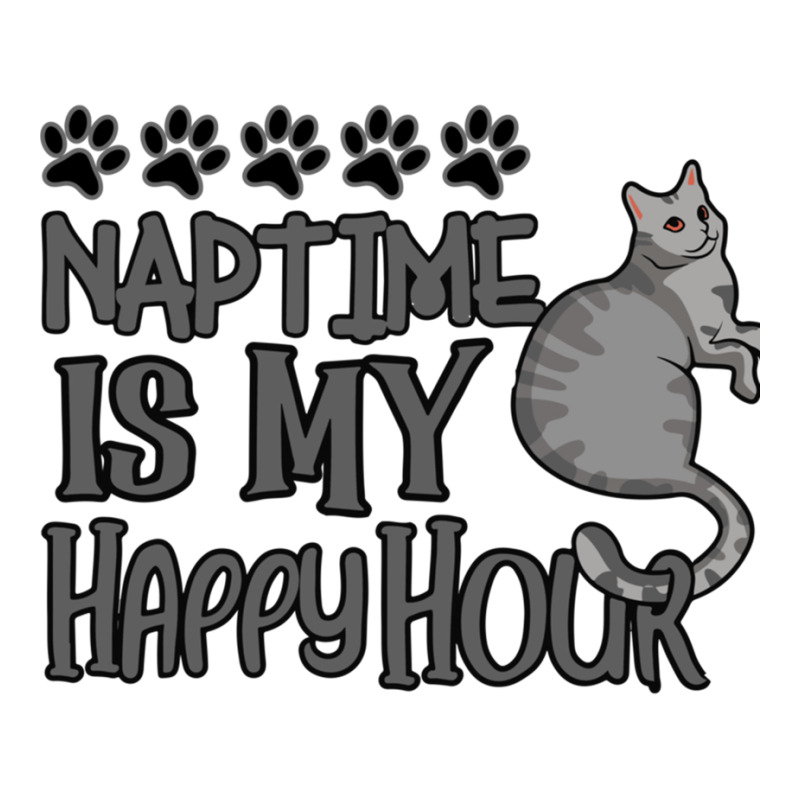 Cat Naptime Is My Happy Hour Maternity Scoop Neck T-shirt by GREGUFFMAN | Artistshot