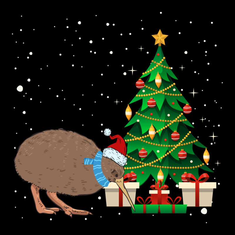 Kiwi Bird Christmas For Dark Zipper Hoodie | Artistshot