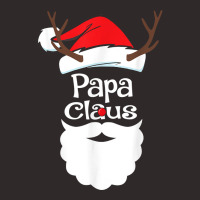 Papa Claus Christmas Pajama Family Matching Xmas Light T Shirt Racerback Tank | Artistshot