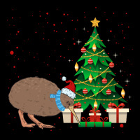 Kiwi Bird Christmas For Light Cropped Hoodie | Artistshot