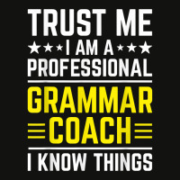 Professional Grammar Coach Funny Grammar Coach Humor T Shirt Scorecard Crop Tee | Artistshot