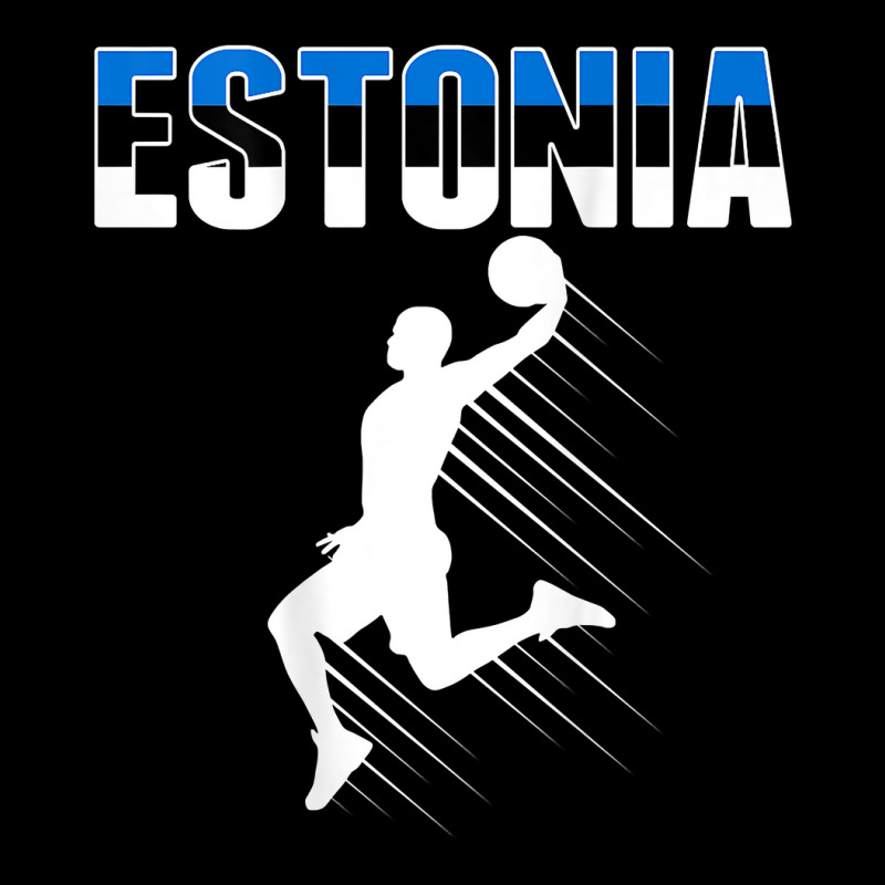 Proud Estonia Basketball Fans Jersey   Estonian Flag Baller T Shirt Lightweight Hoodie | Artistshot