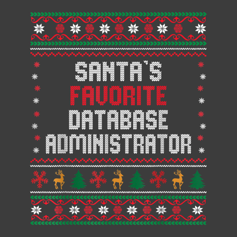 Santas Favorite Database Administrator   Christmas Funny T Shirt Men's Polo Shirt by enaqr0esch | Artistshot