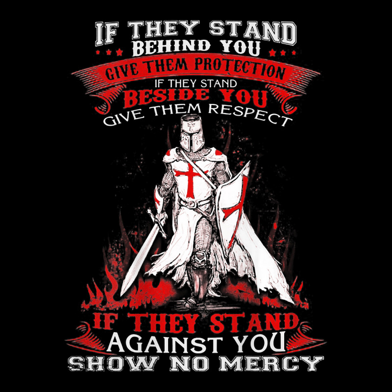 Crusader Knight Templar Warrior Of God   If They Stand T Shirt Adjustable Cap | Artistshot