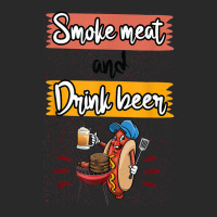 Smoke Meat & Drink Beer Sausage Funny Women Hot Dogs Love T Shirt Printed Hat | Artistshot