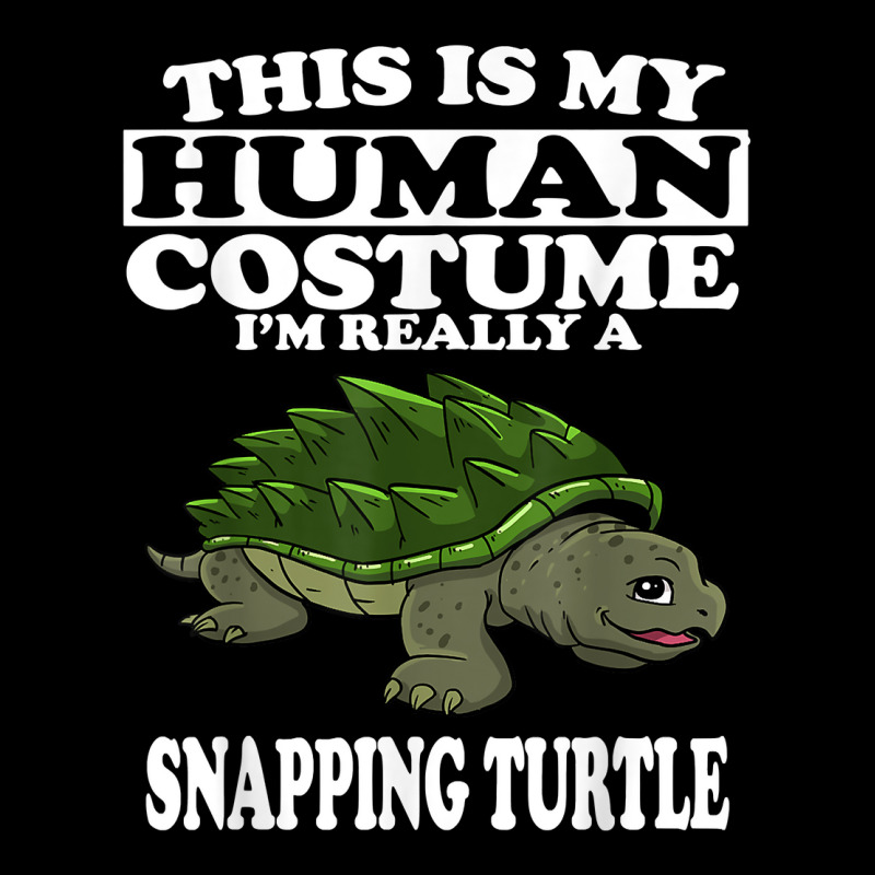 This Is My Human Costume I'm Really A Snapping Turtle T Shirt Pocket T-shirt | Artistshot