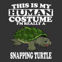 This Is My Human Costume I'm Really A Snapping Turtle T Shirt Vintage Short | Artistshot