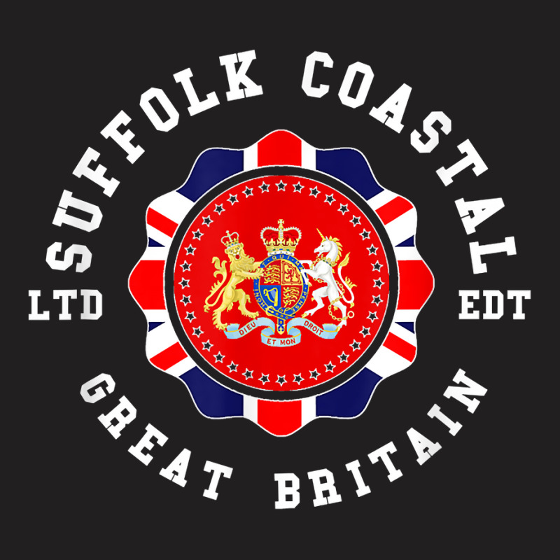 Suffolk Coastal Great Britain British Pride Vintage T Shirt T-shirt | Artistshot