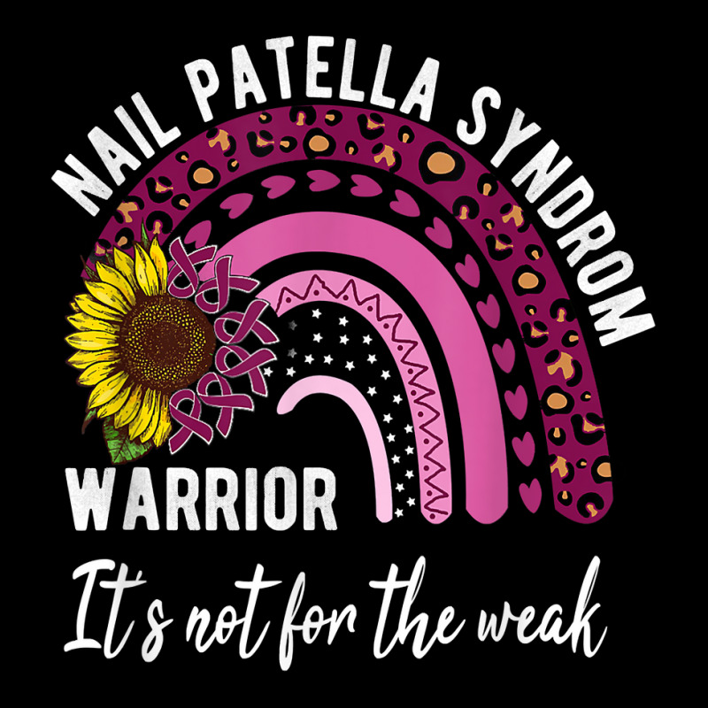 Nail Patella Syndrom Tee Sunflower Rainbow Awareness Apparel T Shirt Long Sleeve Shirts | Artistshot