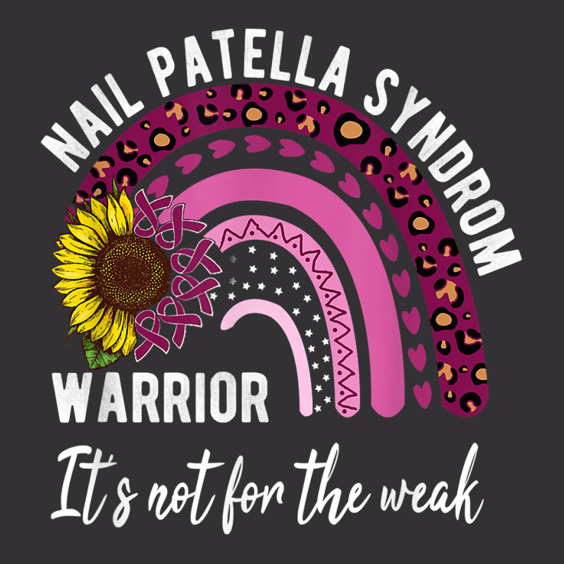 Nail Patella Syndrom Tee Sunflower Rainbow Awareness Apparel T Shirt Vintage Short | Artistshot