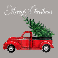 Vintage Wagon Merry Christmas   Tree On Car Xmas Vacation Zip Hoodie Racerback Tank | Artistshot