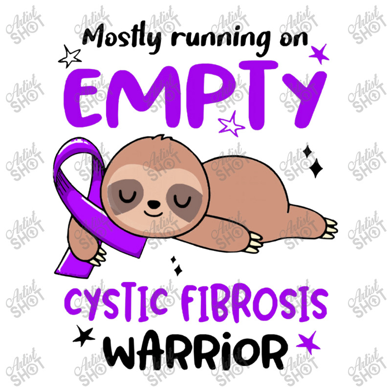 Cystic Fibrosis Awareness   Mostly Running On Empty Cystic Fibr Baby Bodysuit by jimmymarquita | Artistshot