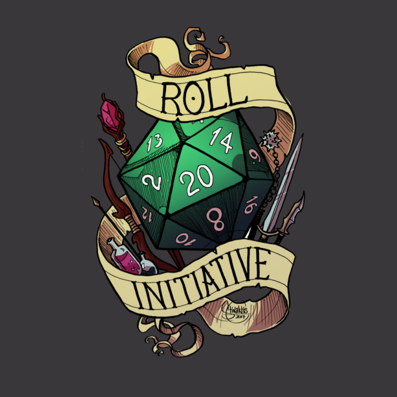 Roll Initiative Ladies Curvy T-Shirt by AdamJacobThielman | Artistshot