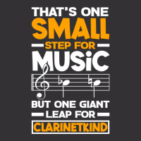 Bass Clarinet Clarinetist Clarinet Player One Small Step Pun Vintage Hoodie | Artistshot