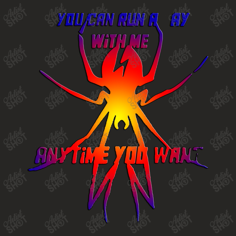 U Can Run Away With Me Any Time You Want Ladies Fitted T-Shirt by Ableh Store | Artistshot