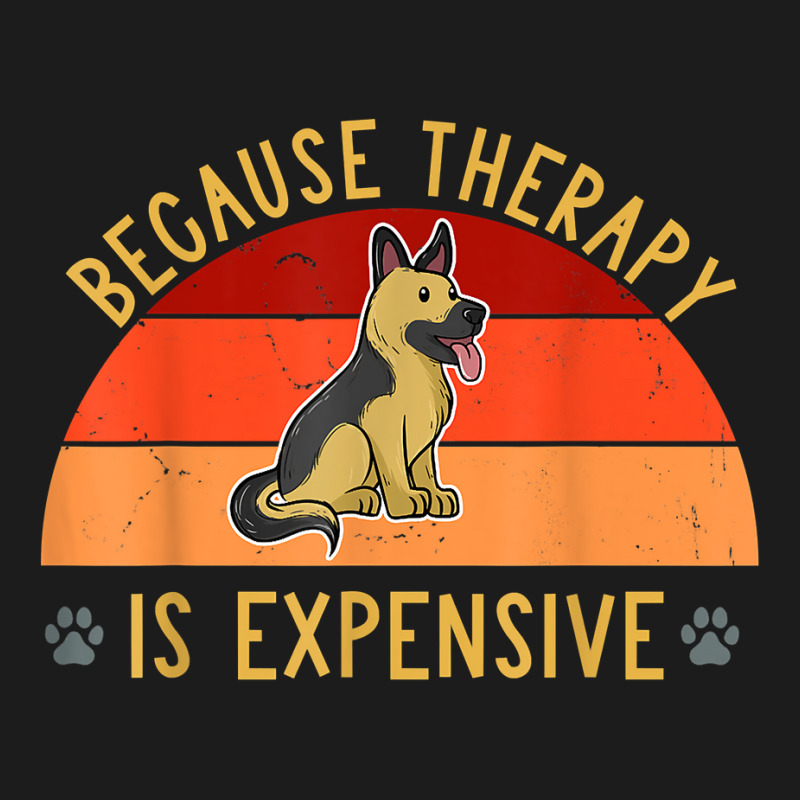 Cute German Shepherd Funny Pet Owner Dogs Are Therapy Paws T Shirt Hoodie & Jogger set by enaqr0esch | Artistshot