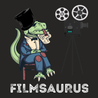 Film Dinosaur Film Director Dino Funny Film Maker T Rex Ladies Fitted T-shirt | Artistshot