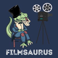 Film Dinosaur Film Director Dino Funny Film Maker T Rex Ladies Denim Jacket | Artistshot