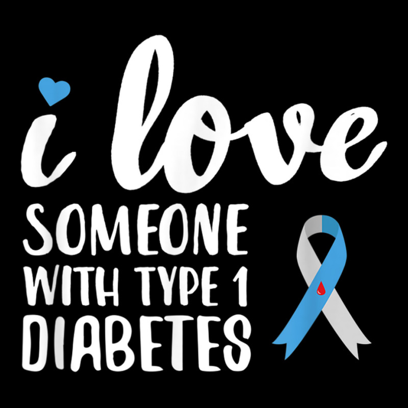 I Love Someone With Type 1 Diabetes Awareness Adjustable Cap by AngelicaBrandal | Artistshot