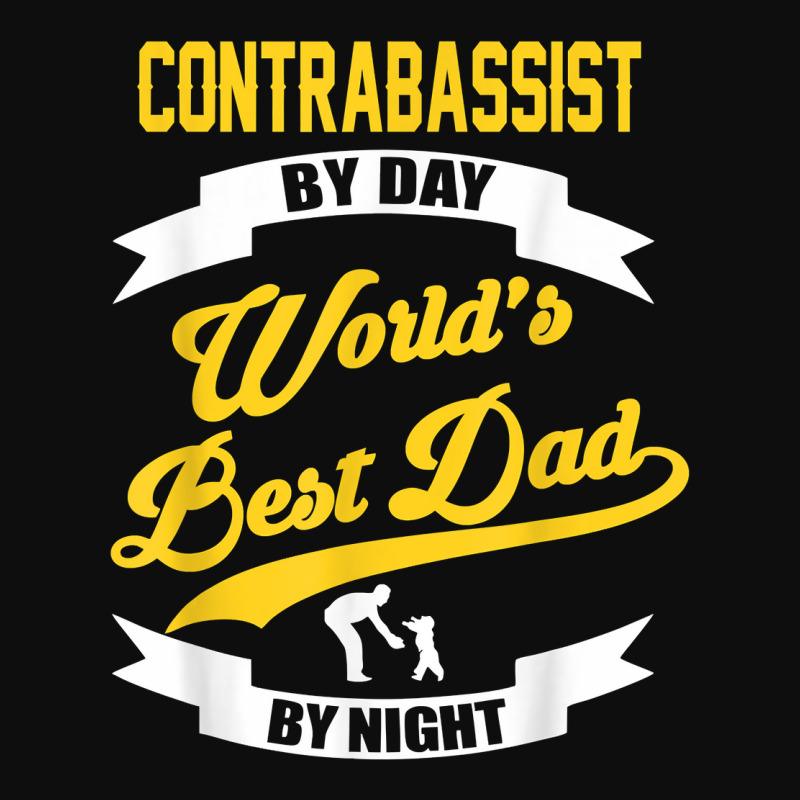 Dad Contrabass Player Gift  Contrabassist By Day T Shirt Crop Top by vivianadubcy | Artistshot