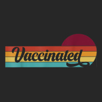 Vaccinated Retro Sunset Pro Vaccination Immunization Men's T-shirt Pajama Set | Artistshot