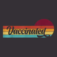 Vaccinated Retro Sunset Pro Vaccination Immunization Vintage Short | Artistshot