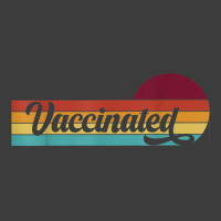 Vaccinated Retro Sunset Pro Vaccination Immunization Men's Polo Shirt | Artistshot