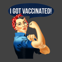 Pro Vaccine Vaccinated Rosie The Riveter Vaccinator Vintage T-shirt | Artistshot