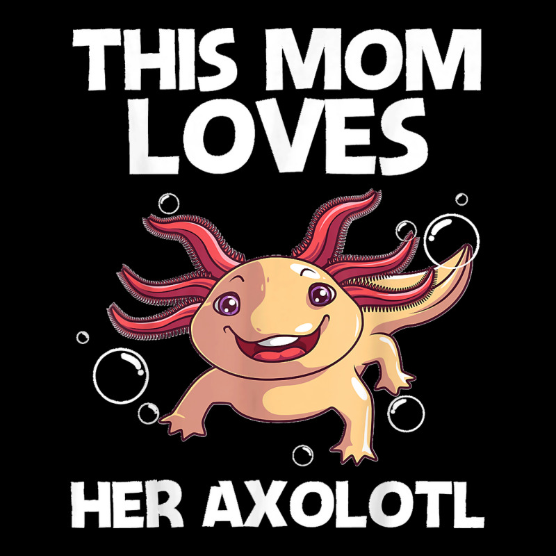 Funny Axolotl Gift For Mom Mother Aquatic Salamander Lovers Men's Long Sleeve Pajama Set | Artistshot