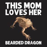 Funny Bearded Dragon Gift For Mom Women Lizard Pet Animal T-shirt | Artistshot