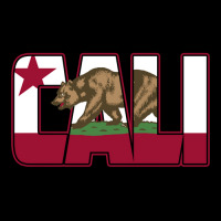 Cali Text With California Republic Flag And California Bear Legging | Artistshot