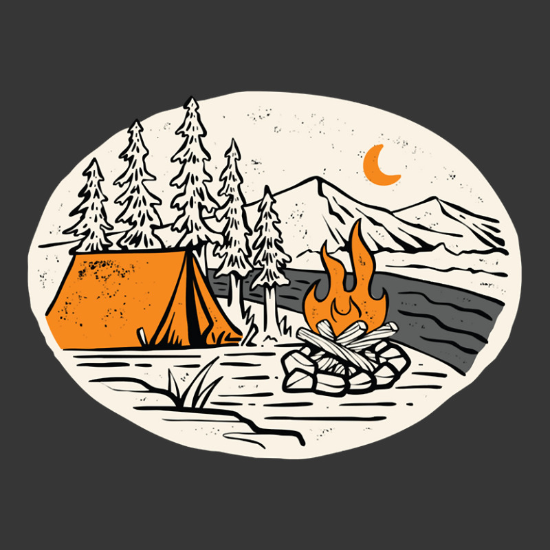 Camp By The River Toddler Hoodie by Mathew Rodden | Artistshot