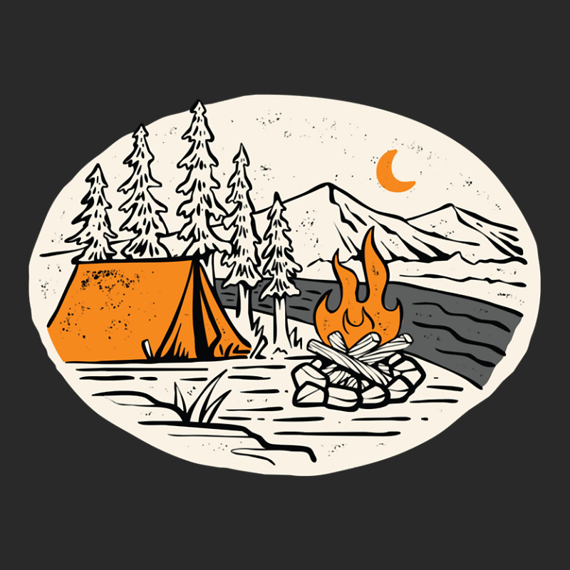 Camp By The River Printed hat by Mathew Rodden | Artistshot