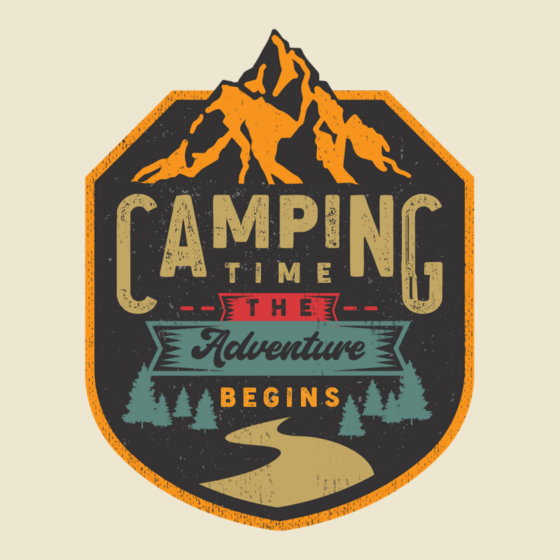 Camping Time Cropped Hoodie by Mathew Rodden | Artistshot