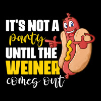 It's Not A Party Until The Weiner Comes Out Maternity Scoop Neck T-shirt | Artistshot