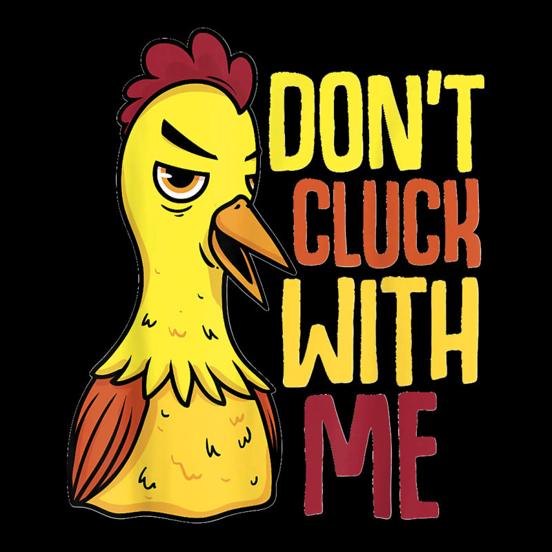 Funny Chicken Don't Cluck With Me Women Men Men's Long Sleeve Pajama Set | Artistshot