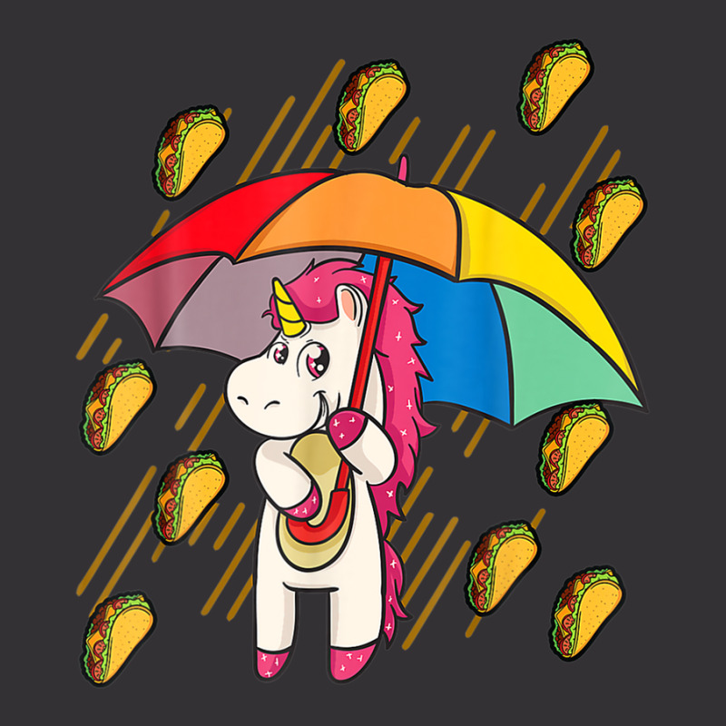 Raining Tacos Unicorn Lover Umbrella Cinco De Mayo Funny Vintage Hoodie | Artistshot