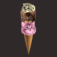 Meow Scream Ice Cream Cone Kitten Pun Graphic Racerback Tank | Artistshot