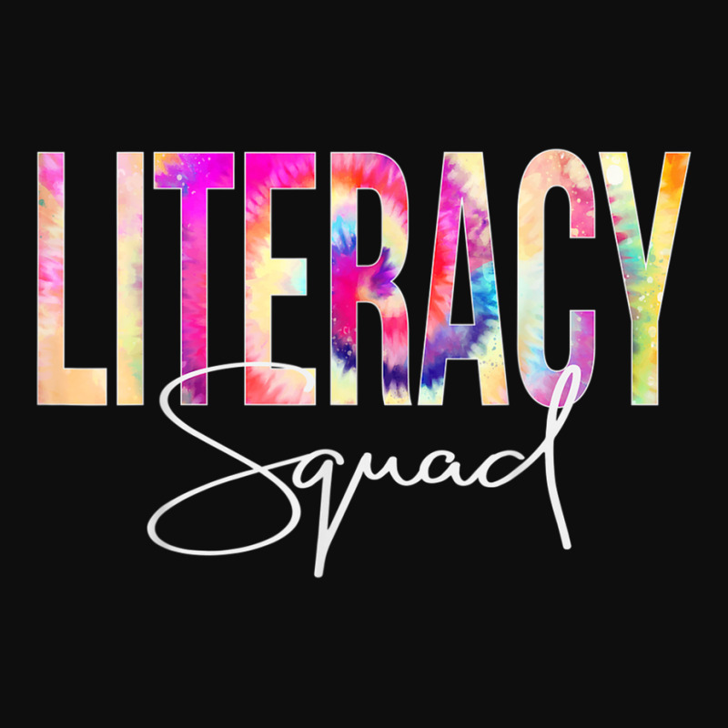 Literacy Squad Tie Dye Back To School Women Appreciation Crop Top by CruzChapman | Artistshot