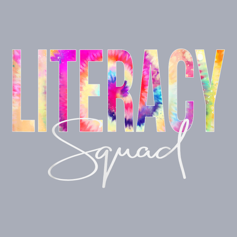 Literacy Squad Tie Dye Back To School Women Appreciation Tank Dress by CruzChapman | Artistshot