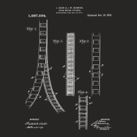 Film Editor Film Strip Patent Prints 1918 Ladies Fitted T-shirt | Artistshot