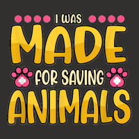 Funny I Was Made For Saving Animals Zoo Doctor Vet Tech Champion Hoodie | Artistshot