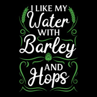 Craft Beer Brewing I Like My Water With Barley & Hops Adjustable Cap | Artistshot