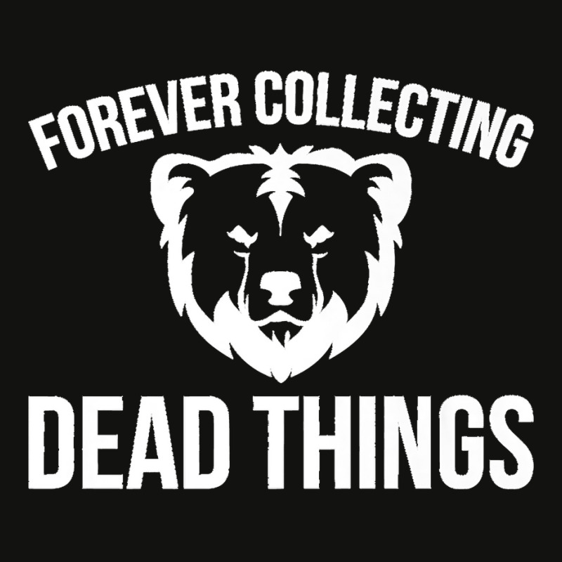 Forever Collecting Bear Taxidermy Mounts Taxidermist Hunter Premium Scorecard Crop Tee by JilmarM.Perez | Artistshot